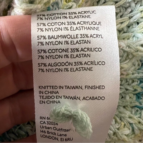 PILCRO Oversized Cable-Knit Sweater Top Chunky Sz XL Tunic Anthropologie Boho - Picture 11 of 11